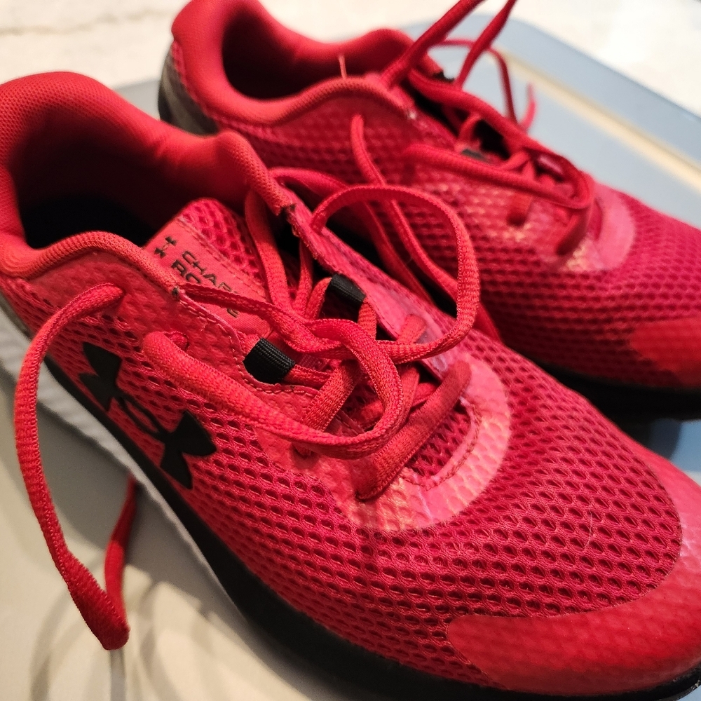 Under Armour Red Youth Athletic Shoes 6.5